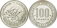 Cameroon 100 Francs Coin, Paris, ESSAI, Nickel, KM:E15 -