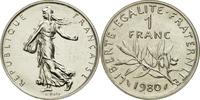 France Franc Coin, Semeuse, Paris, Nickel, KM:925.1 -