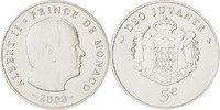 Monaco 5 Euro Silver, Gadoury:3, KM:197 -