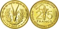 French West Africa 25 Francs Coin, Paris, ESSAI -