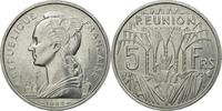 Réunion 5 Francs Coin, Paris, ESSAI, Aluminum, KM:E5 -