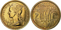 Réunion 2 Francs Coin, Paris, ESSAI, Copper-nickel, KM:E4 -