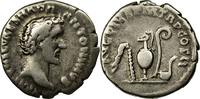 Denarius Coin, Antoninus Pius, Rome, Silver, RIC:28 -