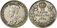 Canada 10 Cents Coin, George V, Royal Canadian Mint, Ottawa -
