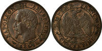 France Centime Coin, Napoleon III, Napoléon III, Bordeaux -