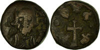 Half Follis Coin, Constans II, Carthage, Copper, Sear:1060 -