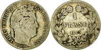 France Franc Coin, Louis-Philippe, Rouen, Silver, KM:748.2 -