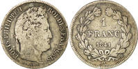 France Franc Coin, Louis-Philippe, Strasbourg, Silver -