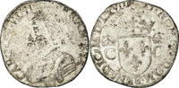 France Teston Coin, Charles IX, Toulouse, Silver -