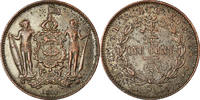 BRITISH NORTH BORNEO Cent Coin, Heaton, Birmingham, Bronze -
