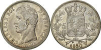 France 5 Francs Coin, Charles X, Lille, Silver, Gadoury:644 -