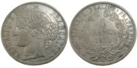 France 5 Francs Coin, Cérès, Paris, Silver, KM:761.1 -
