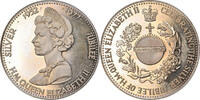 United Kingdom Medaille Queen Elizabeth II, Silver Jubilee, Nickel -