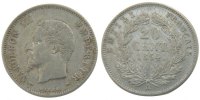France 20 Centimes Coin, Napoleon III, Napoléon III, Paris -