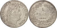 France Franc Coin, Louis-Philippe, Rouen, Silver, KM:748.2 -