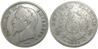 France 2 Francs Coin, Napoleon III, Napoléon III, Bordeaux -