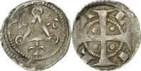 France Denarius Coin, Flanders, Lille, Silver, Ghyssens:262 -