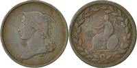 Great Britain Halfpenny Token Coin, Essex, Mercury, Walthamstow -