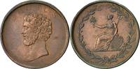 Great Britain Halfpenny Token Coin, Essex, Brutus, Walthamstow -