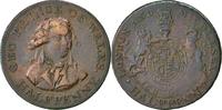 Great Britain Halfpenny Token Coin, National Series, Middlesex -