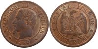 France Centime Coin, Napoleon III, Napoléon III, Marseille -