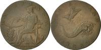 Great Britain Halfpenny Token Coin, Hampshire, Emsworth -
