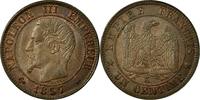 France Centime Coin, Napoleon III, Napoléon III, Bordeaux -