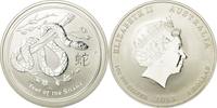 Australia Dollar Coin, Elizabeth II, Perth, Year of the Snake -