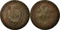 Great Britain Halfpenny Token Coin, Norfolk, Norwich, Copper -