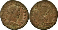 Follis Coin, Constantius I, Trier, Bronze, RIC:328 -