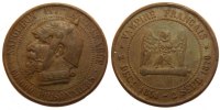 France 5 Centimes Coin, Bronze -