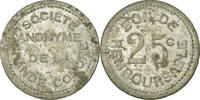 Comoros 25 Centimes Coin, Société Anonyme de la Grande Comore -