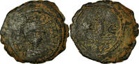 Decanummium Coin, Maurice Tiberius, Constantinople, Copper -