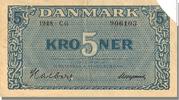 Denmark 5 Kroner Banknote -