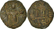 Follis Coin, Constans II, Constantinople, Copper -