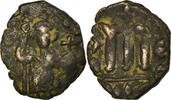 Follis Coin, Constans II, Constantinople, Copper -