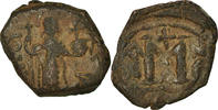 Follis Coin, Constans II, Constantinople, Copper -
