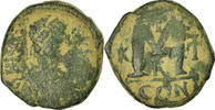 Follis Coin, Justin I, Constantinople, Copper, Sear:63 -