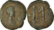 Follis Coin, Justin I, Constantinople, Copper, Sear:62 -