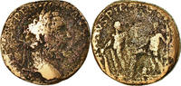 Sestertius Coin, Septimius Severus, Rome, Bronze, RIC:669a -
