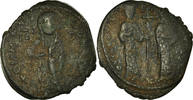 Follis Coin, Constantine X, Constantinople, Copper -