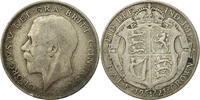 Great Britain 1/2 Crown Coin, George V, Silver, KM:818.1a -