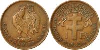 Cameroon Franc Coin, Pretoria, Bronze, KM:5, Lecompte:16 -
