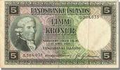 Iceland 5 Kronur Banknote -