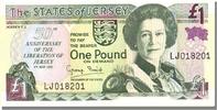 Jersey 1 Pound Banknote, 1995-05-09, KM:25a -