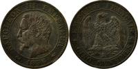 France 5 Centimes Coin, Napoleon III, Napoléon III, Paris -