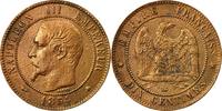 France 10 Centimes Coin, Napoleon III, Napoléon III, Strasbourg -
