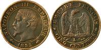 France 5 Centimes Coin, Napoleon III, Napoléon III, Paris -