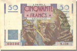 France 50 Francs 50 F 1946-1951 ''Le Verrier'', KM #127d, 1951-06-07,... -