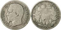 France Franc Coin, Napoleon III, Napoléon III, Paris, Silver -